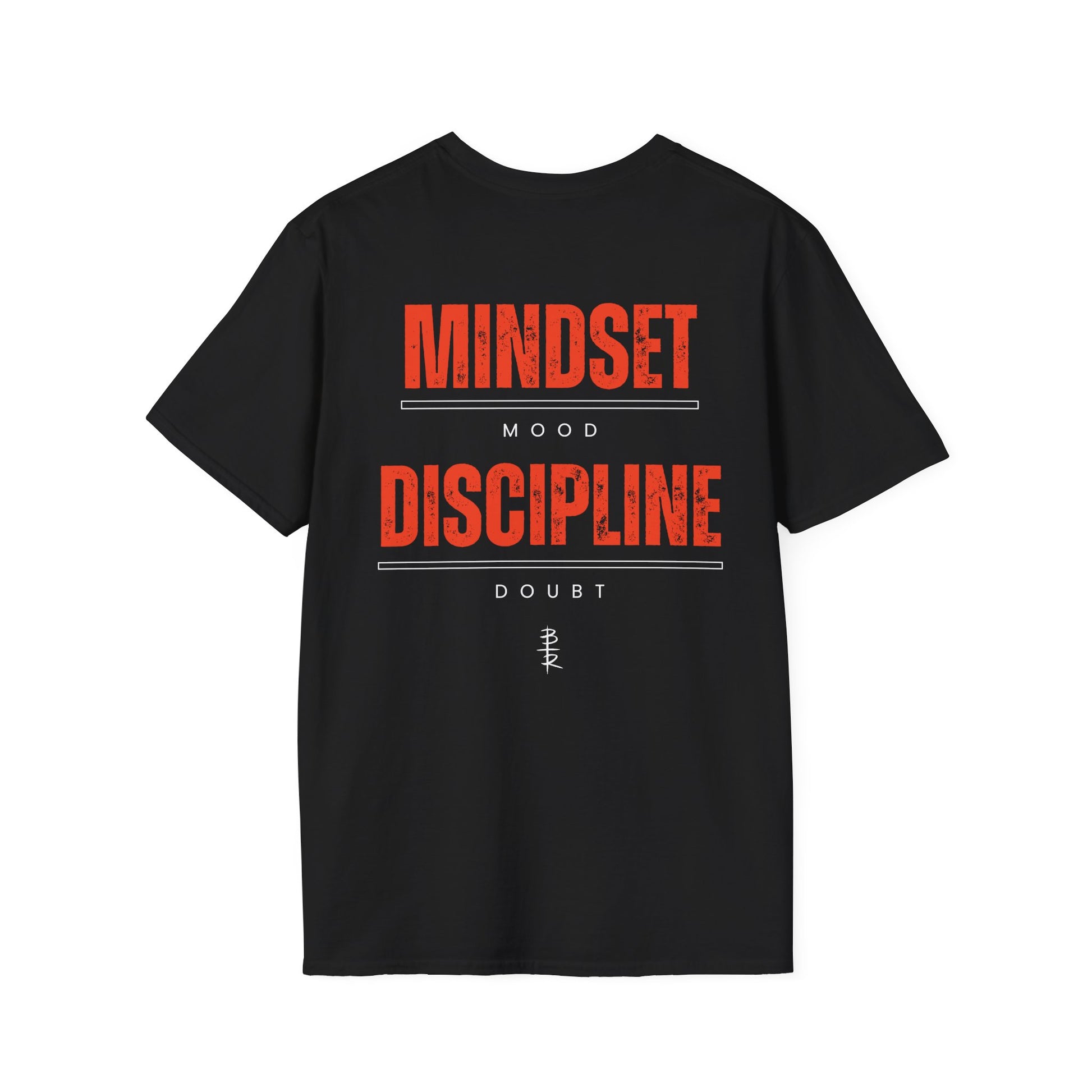 Mindset Over Mood Discipline Over Doubt Unisex Softstyle T-Shirt