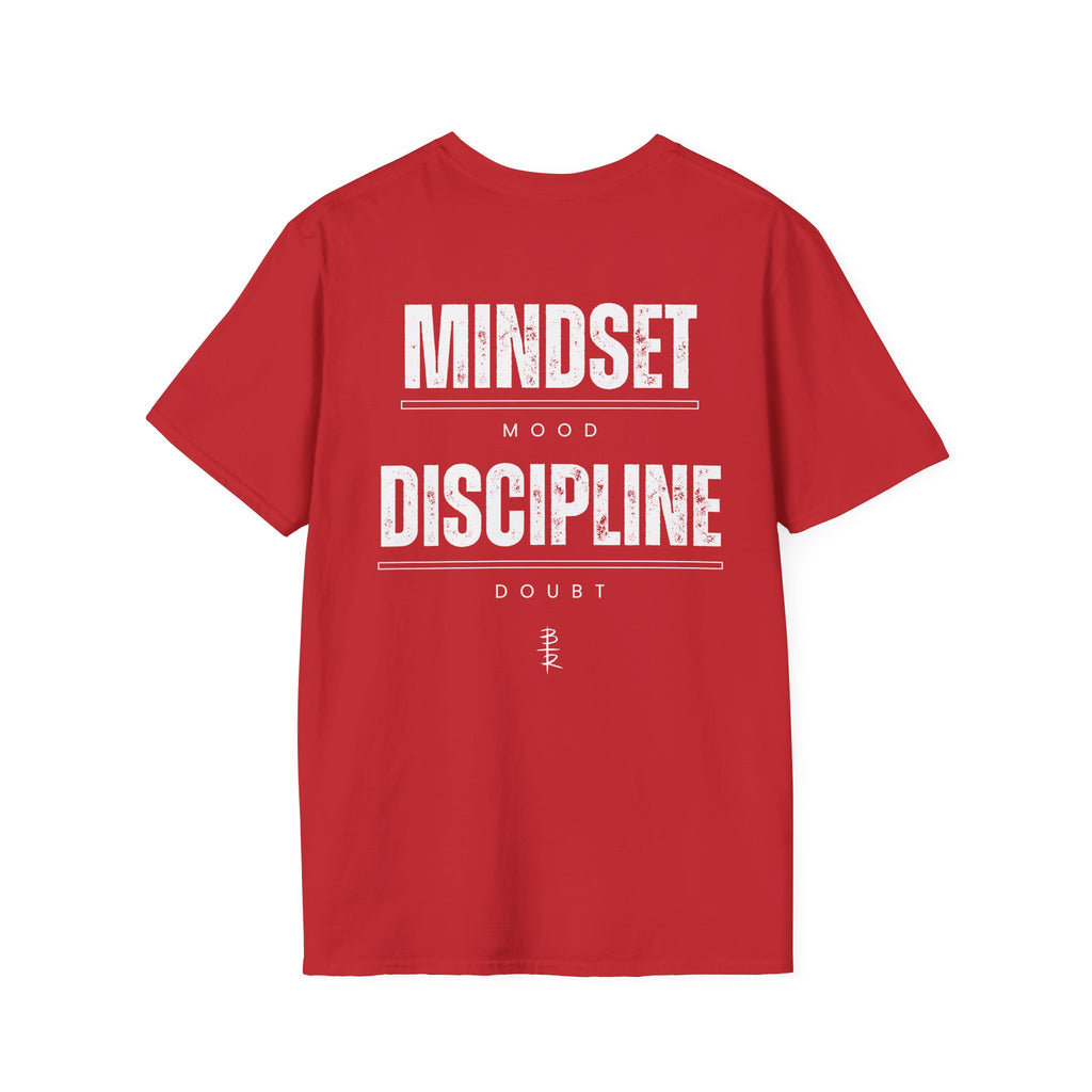 Mindset Over Mood Discipline Over Doubt Unisex Softstyle T-Shirt
