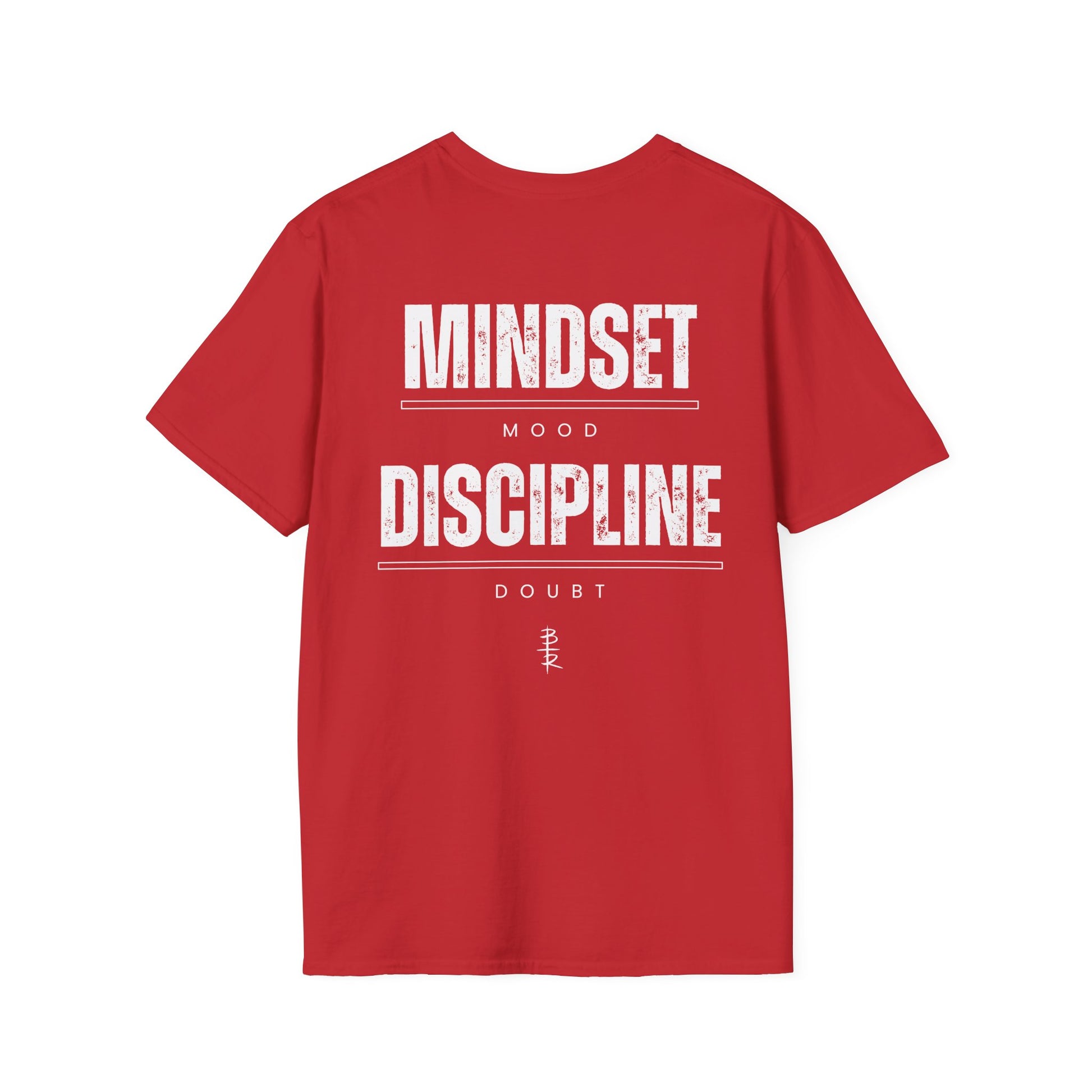 Mindset Over Mood Discipline Over Doubt Unisex Softstyle T-Shirt