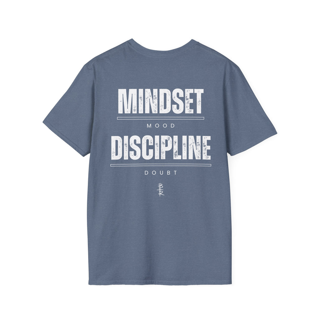 Mindset Over Mood Discipline Over Doubt Unisex Softstyle T-Shirt