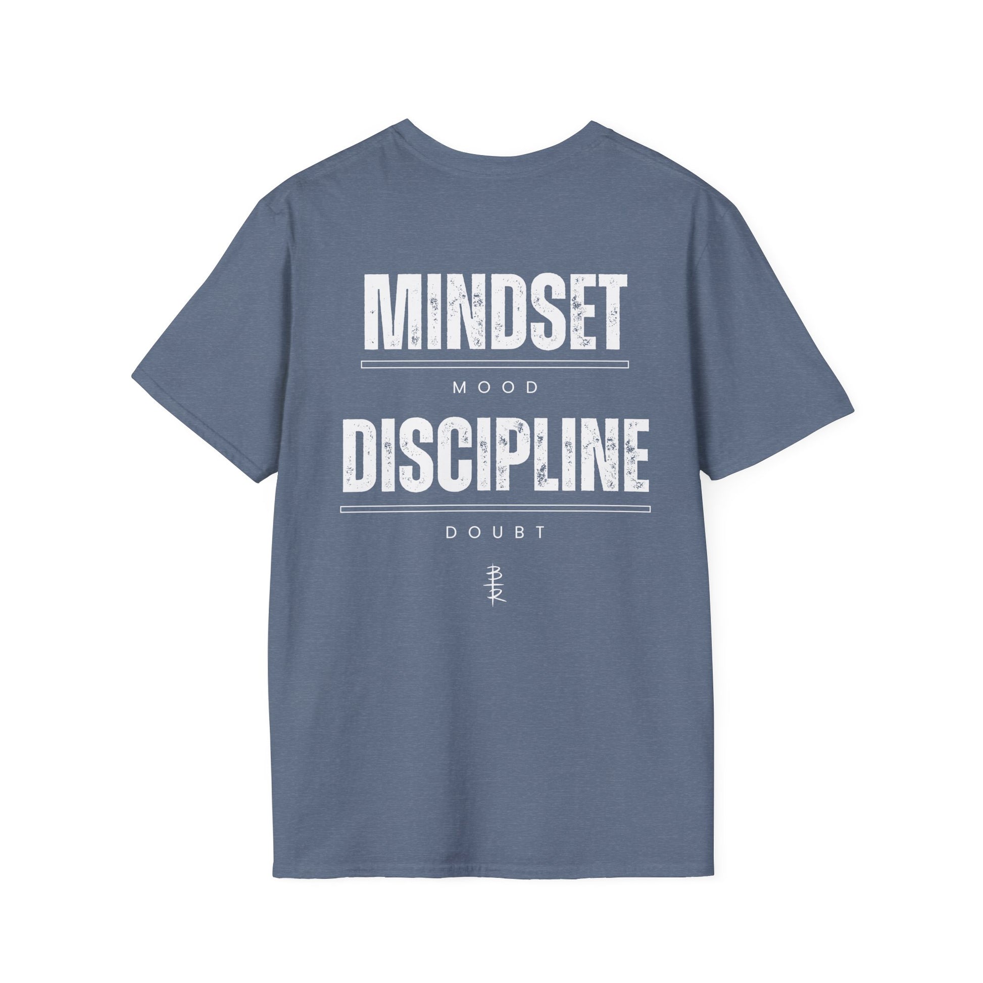 Mindset Over Mood Discipline Over Doubt Unisex Softstyle T-Shirt