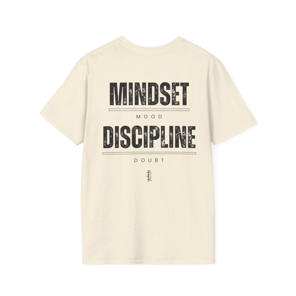 Mindset Over Mood Discipline Over Doubt Unisex Softstyle T-Shirt
