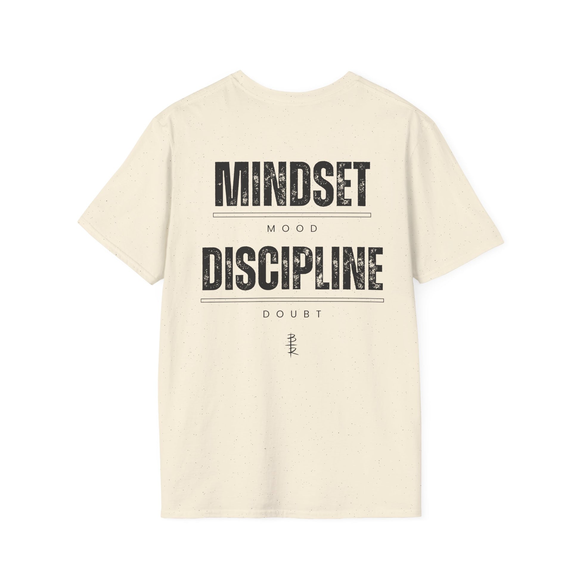 Mindset Over Mood Discipline Over Doubt Unisex Softstyle T-Shirt