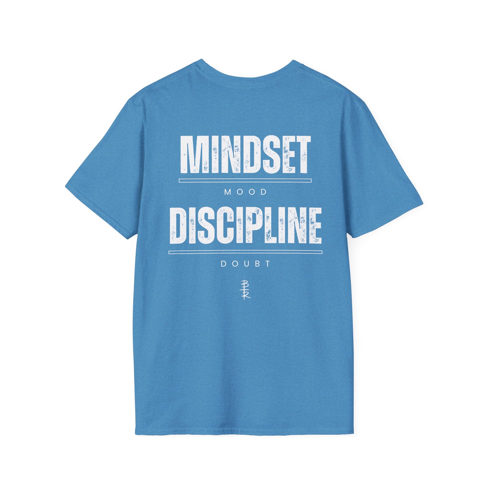Mindset Over Mood Discipline Over Doubt Unisex Softstyle T-Shirt