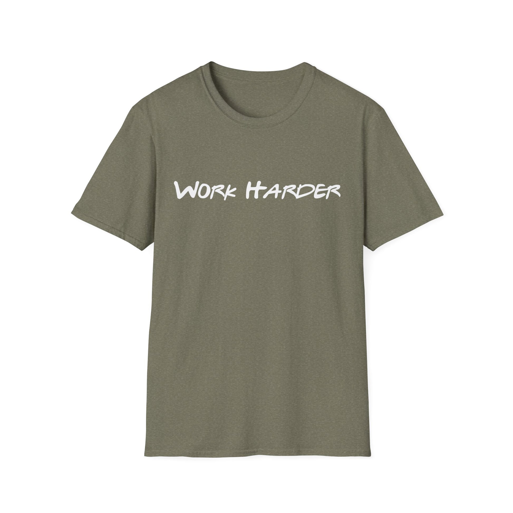 Work Harder Unisex Softstyle T-Shirt