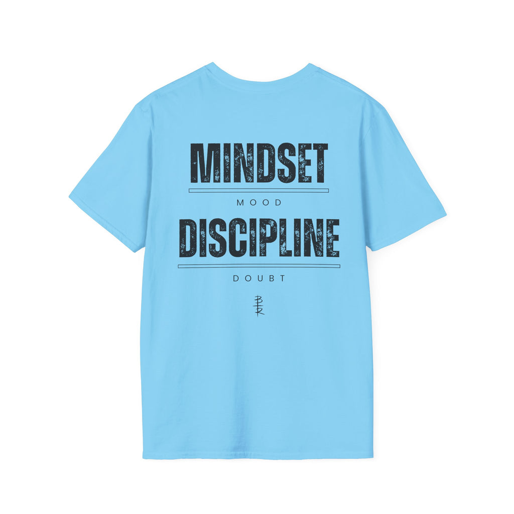 Mindset Over Mood Discipline Over Doubt Unisex Softstyle T-Shirt