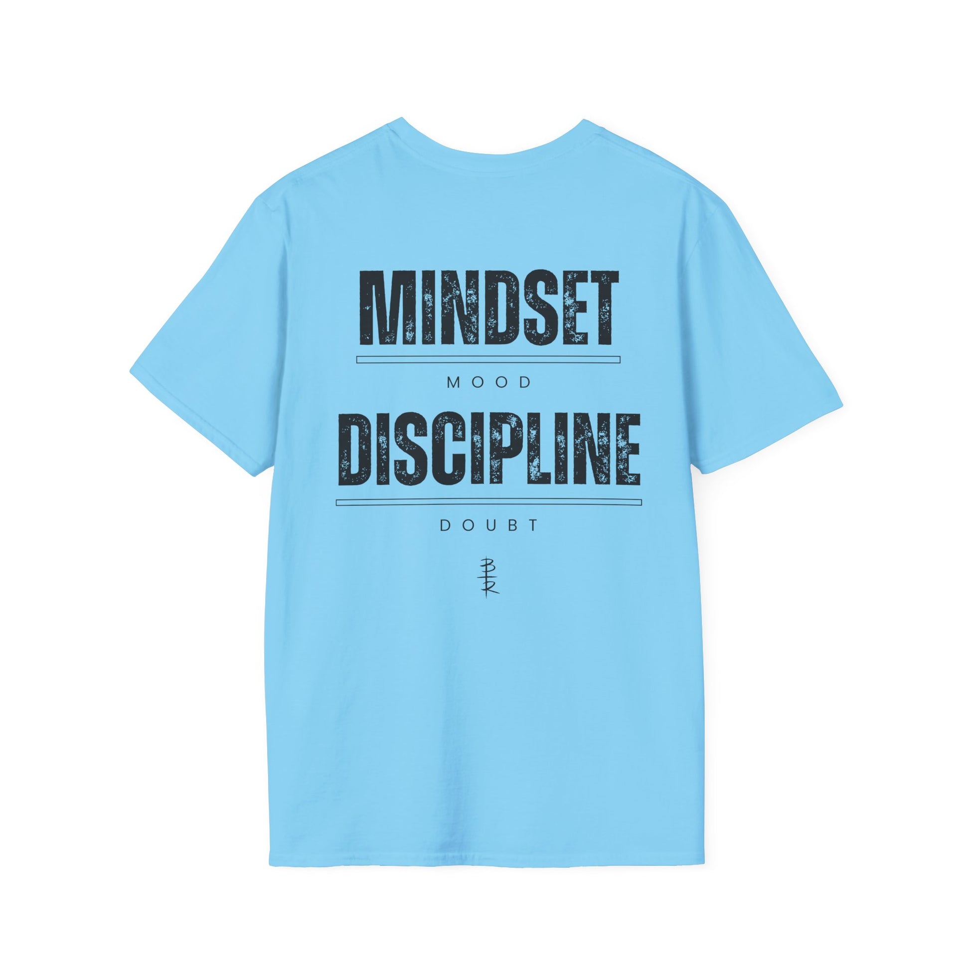 Mindset Over Mood Discipline Over Doubt Unisex Softstyle T-Shirt