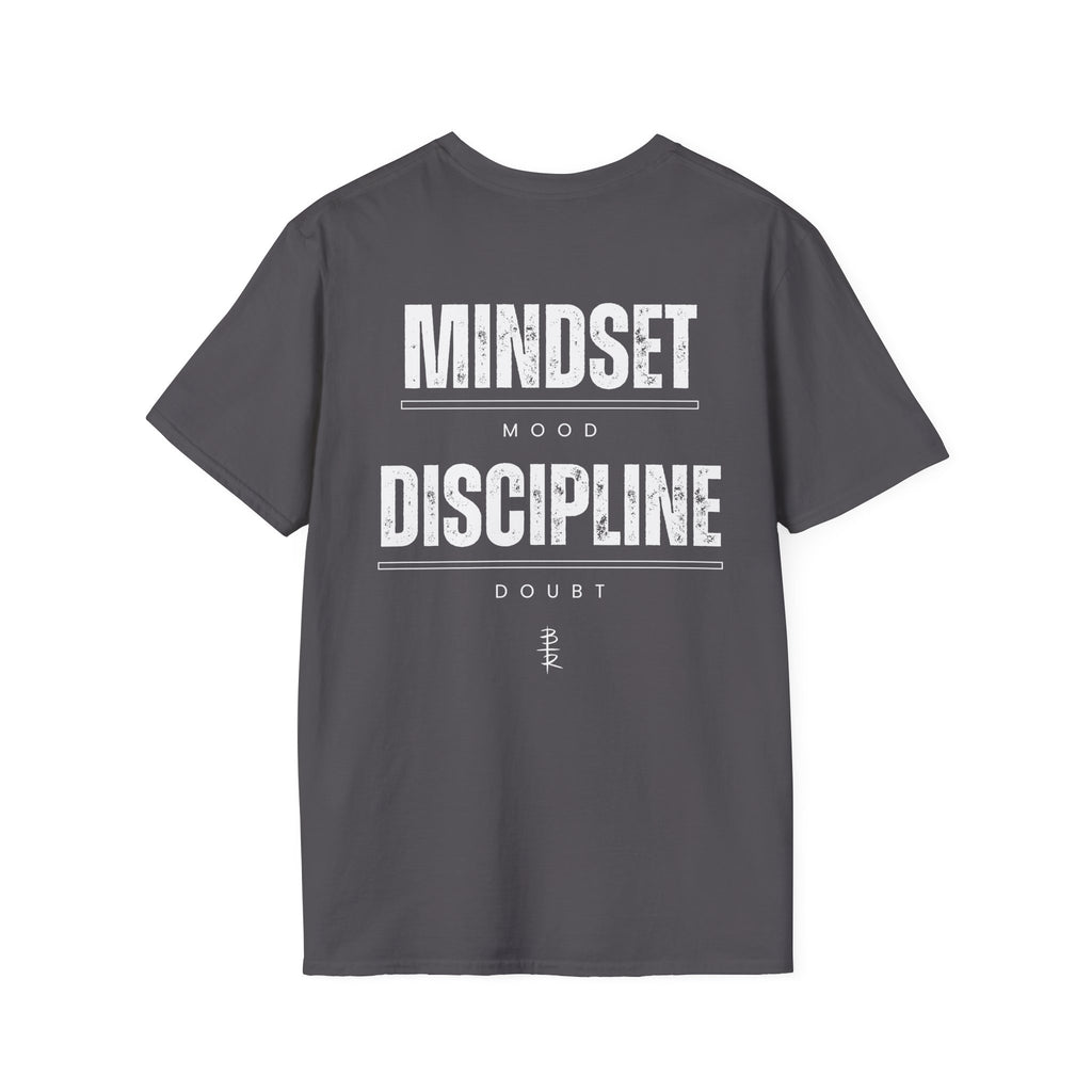 Mindset Over Mood Discipline Over Doubt Unisex Softstyle T-Shirt