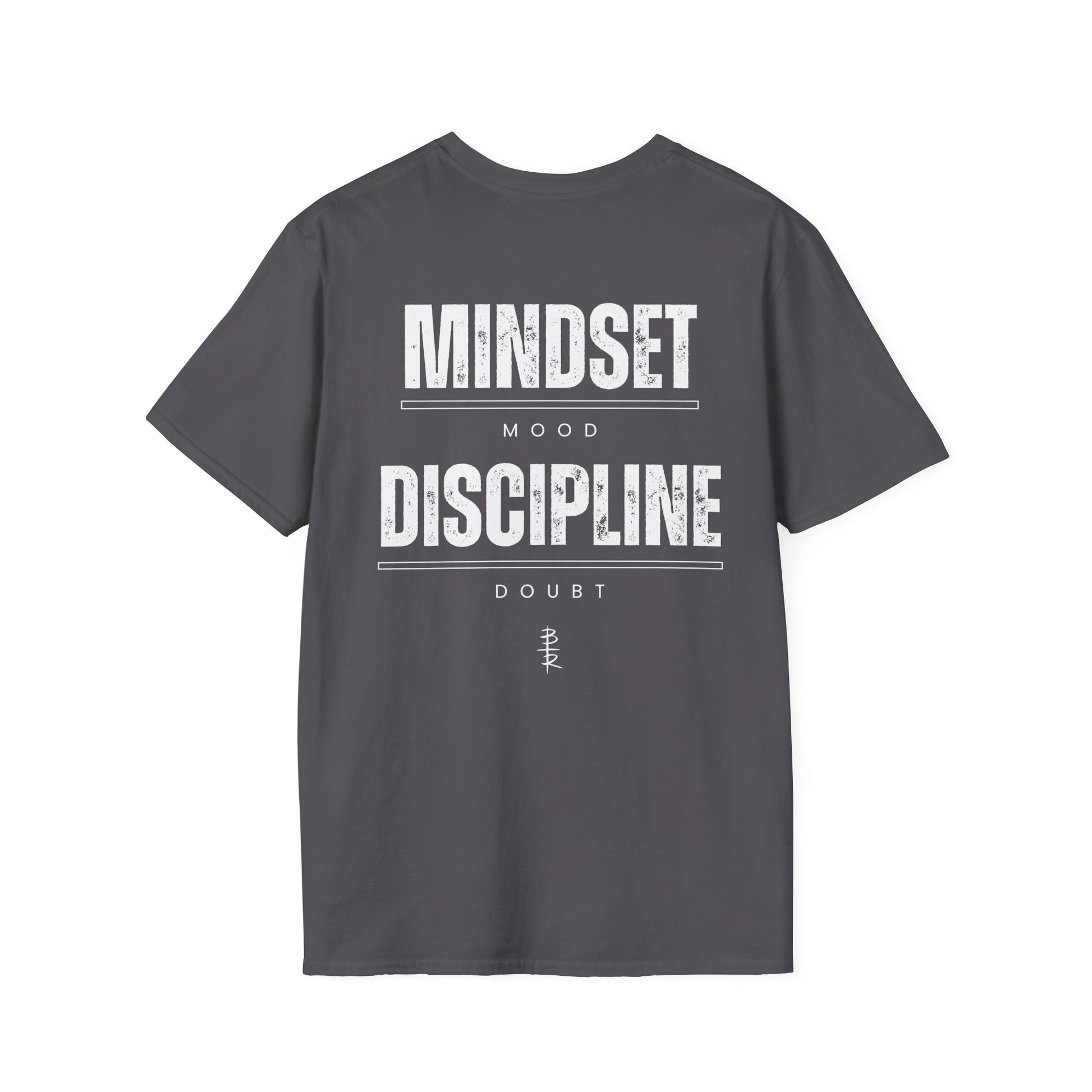Mindset Over Mood Discipline Over Doubt Unisex Softstyle T-Shirt