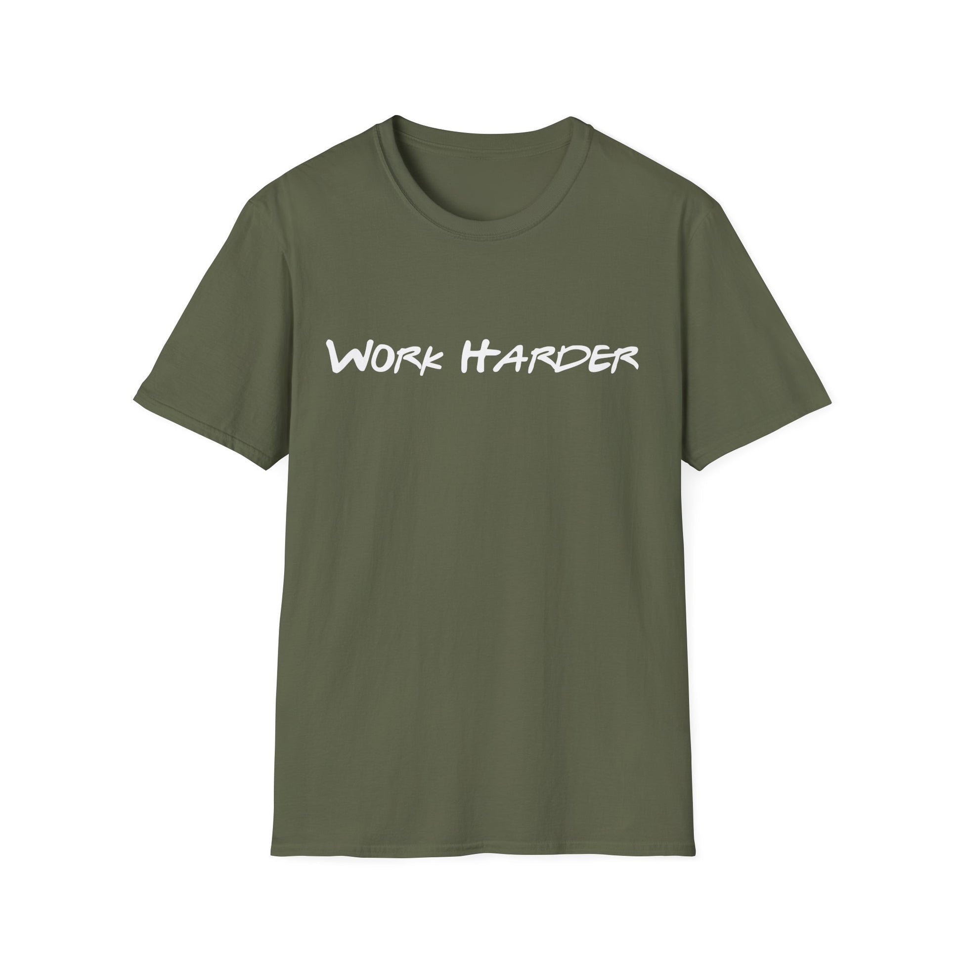 Work Harder Unisex Softstyle T-Shirt