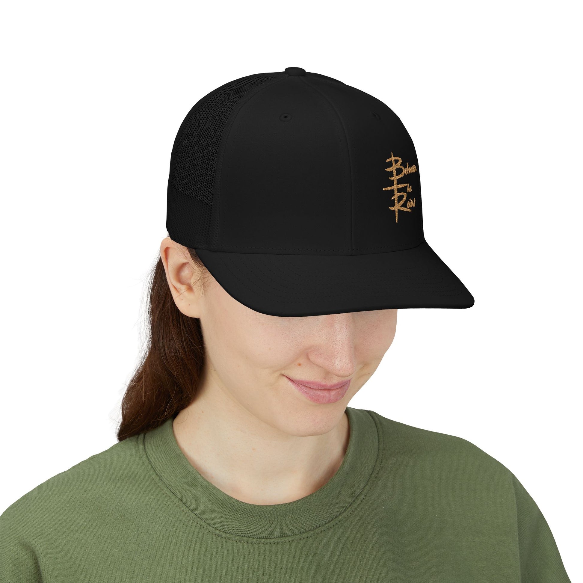 BTR Classic Trucker - Black and Gold
