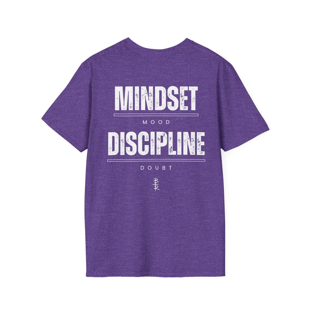 Mindset Over Mood Discipline Over Doubt Unisex Softstyle T-Shirt