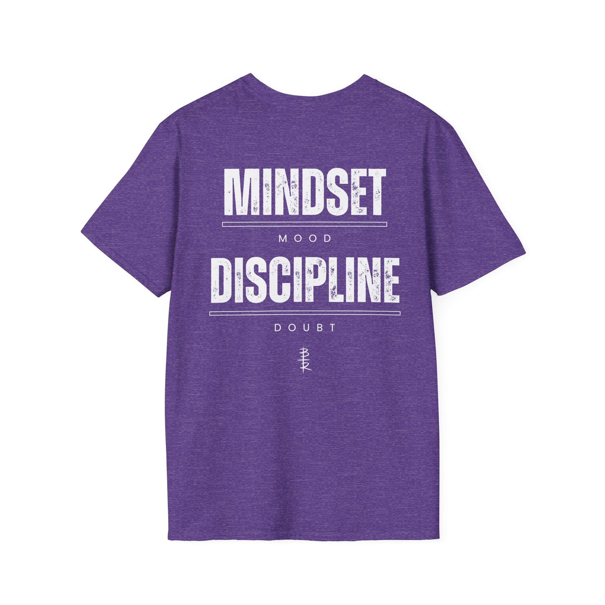 Mindset Over Mood Discipline Over Doubt Unisex Softstyle T-Shirt