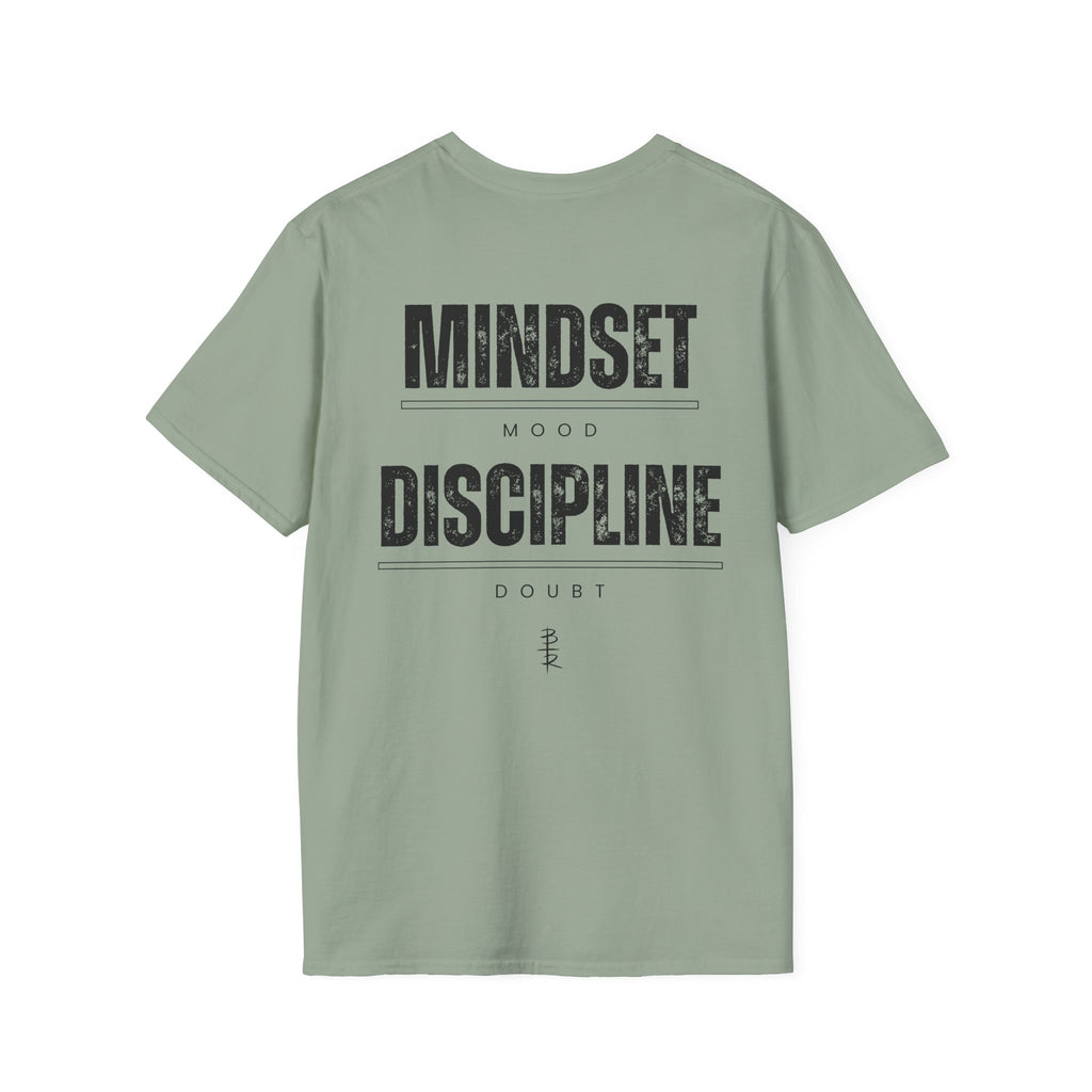 Mindset Over Mood Discipline Over Doubt Unisex Softstyle T-Shirt