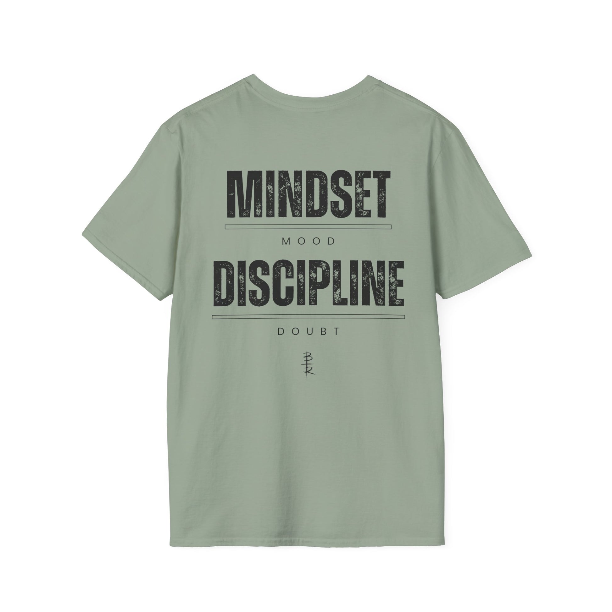 Mindset Over Mood Discipline Over Doubt Unisex Softstyle T-Shirt